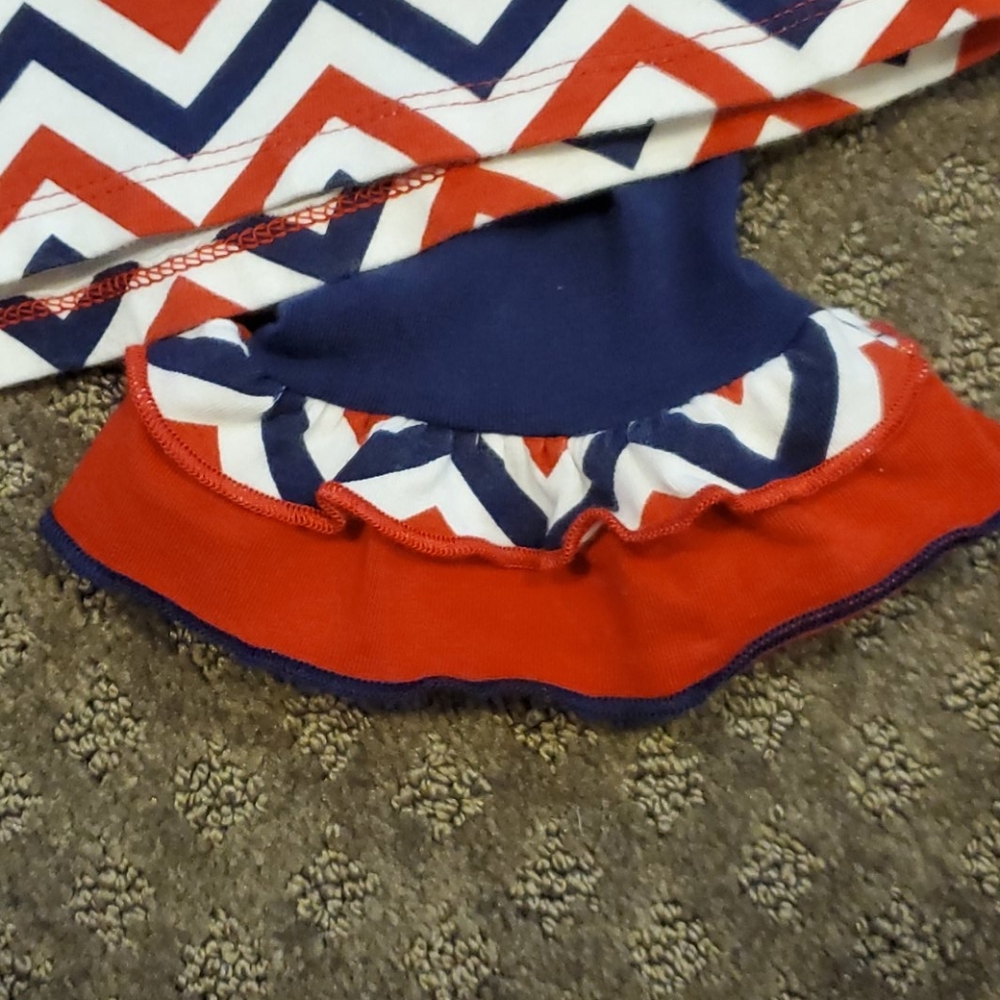 Toddler Girl 2 piece capri pants set - Picture 4 of 4